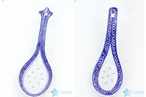 RZKG10-11      Best selling blue and white ceramic spoon