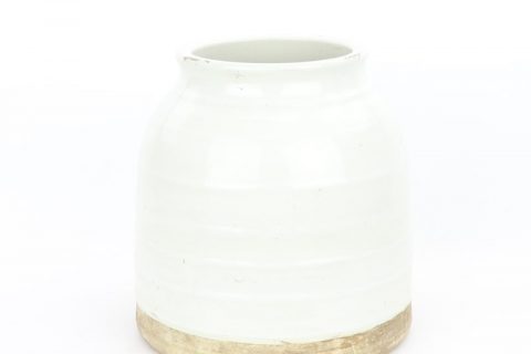 RZPI01       Chinese antique white ceramic with bamboo pattern vase