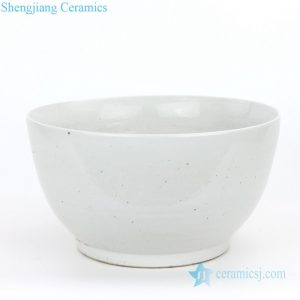 RZPI02-B           Jingdezhen factory small plain color porcelain fish bowl