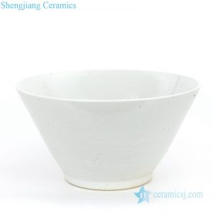 RZPI03         Antique ceramic with bamboo hat shape bowl