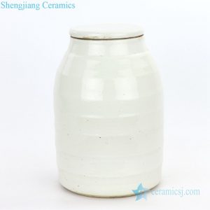 RZPI06-B      Chinese conventional small refractory ceramic tea jar