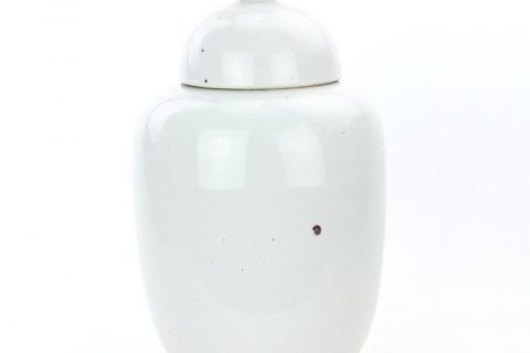 RZPI21      Conventional monochrome ceramic jar with lid