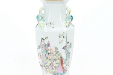 RZIH06-B    Exquisite refractory portraiture design porcelain vase