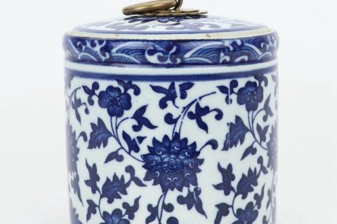 RZNV50    Jingdezhen high temperature fired ceramic tea jar