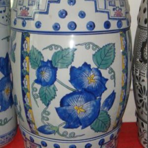 RZPZ11     Mixcolor ceramic with special flowers pattern stool