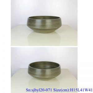 sjbyl120-071China style gyro round new Porcelain wash basin