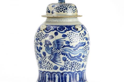 Blue and white general pot traditional handmade porcelain