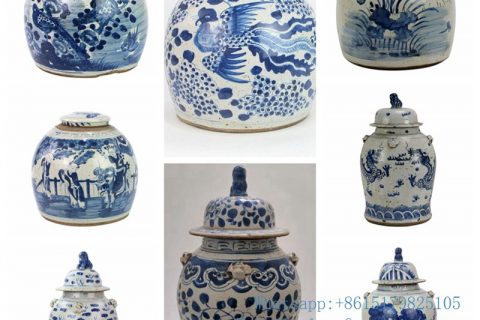 Blue and white antique POTS from Shengjiang ceramics in short supply,very  very popular in Europe and America!!!