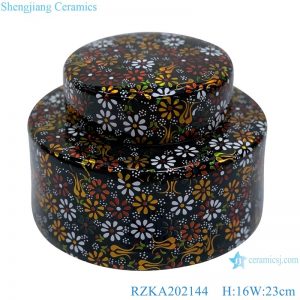 RZKA202144 painting of flowers and plants in traditional Chinese style pot