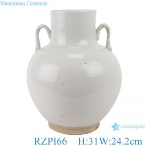 RZPI66 White amphora bucket porcelain vase jar decoration