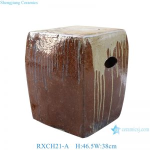 RXCH21-A Hand made retro style ceramic stool for home decoration or Garden