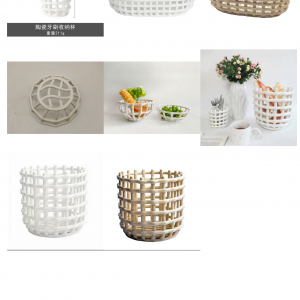 RWAA-TD-B-01-06-24 series Handmade Custom Designed Fruit and Vegetable Woven Basket Fence Collection （MOQ：200）