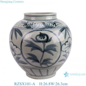 RZSX101-A Superior quality premium hand-painted home decor ceramic jars
