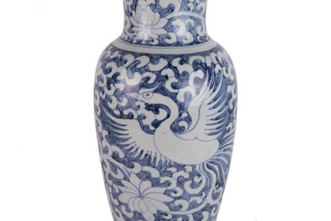 RZSX108-A High Quality Hand Painted Phoenix Home Decor Ceramic Vase