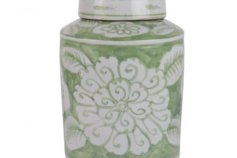 RZSX110-A Hand-Painted Home Decor Ceramic Hand-Painted Jar with Lid