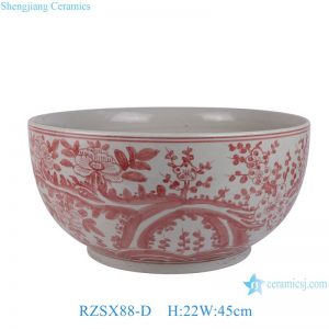 RZSX88-D Jingdezhen High quality ceramic hand-painted large pot