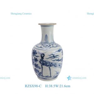 RZSX97-98 Excellent quality hand-painted decorative ceramic vase