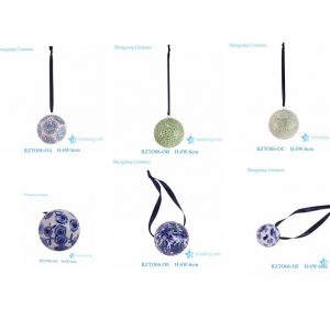 RZTO06-OA-OEseries  Jingdezhen modern design excellent quality home decor gift smooth ceramic ball