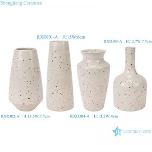RXDJ01-02-03-04-A  Nordic Style Small Size Ceramic Vase