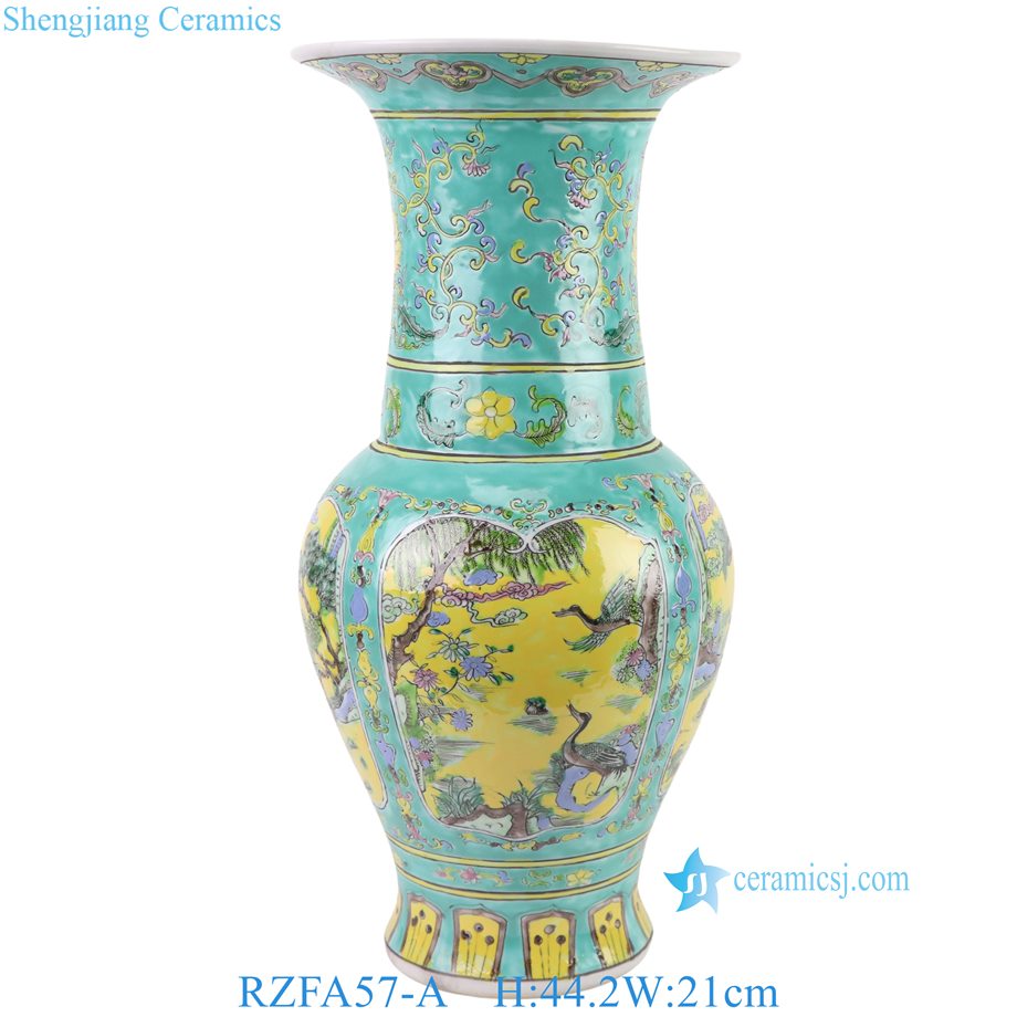 RZFA57-A Kangxi Period Turquoise Green Glazed Openwork