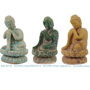RZLN27-A-B-C Chinese Tibetan Buddhist Seated Buddha