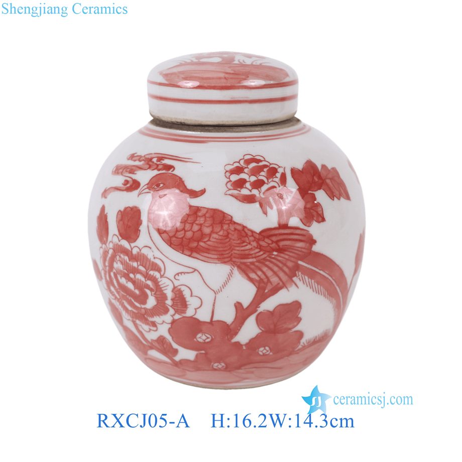 Exquisite Underglaze Red Craftsmanship: Features vivid floral and bird motifs in classic Ming Dynasty style.Premium Ceramic Material: High-fired porcelain ensures durability and a refined finish.
Traditional Artistic Appeal: Showcases timeless Chinese artistry, perfect for collectors and decor enthusiasts.
Versatile Decor: Ideal as a centerpiece for living rooms, studies, or offices, adding elegance and culture.
Unique Antique Charm: Brings an authentic, vintage touch to modern interiors.